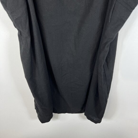 NWT Old Navy Size XXL Petite Black Linen Blend Spaghetti Strap Summer Sun Dress - Picture 3 of 8